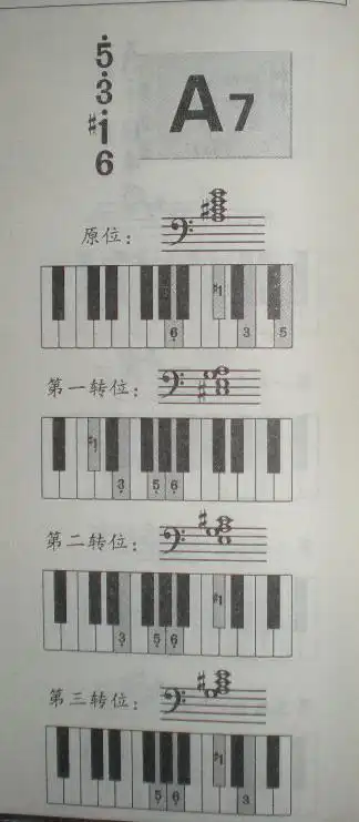 电子琴和弦问题