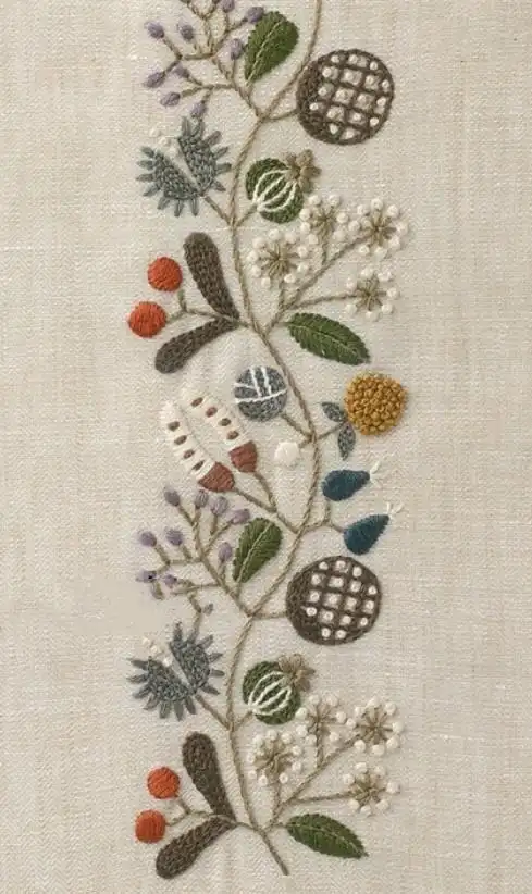 刺绣花样图案简单(最新刺绣图案)