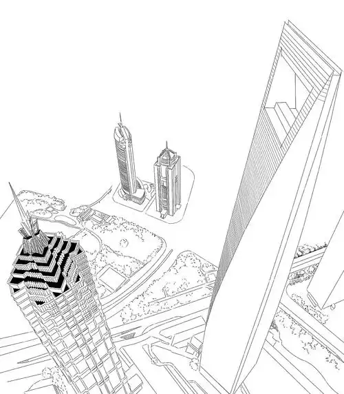 画· 上海 — 陆家嘴