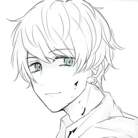 素描动漫头像 素描动漫头像简单