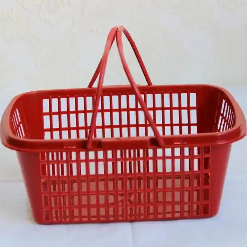 批发塑料水果采摘篮手提带盖草莓篮方形杨梅篮子葡萄篮子无花果篮