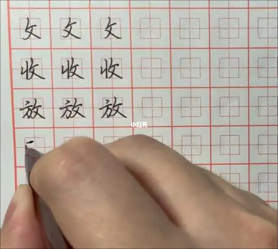 练字第73天反文旁