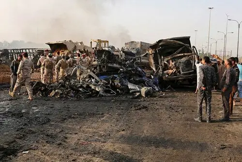 巴格达发生爆炸致数十人死伤9