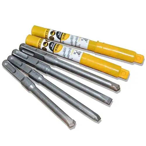 he)钻头见描述 电锤钻头合金凿子方柄四坑12混凝土冲击钻凿头开槽凿铲