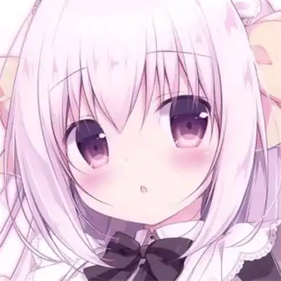 qq女生动漫头像呆萌可爱紫色系唯美图片大全