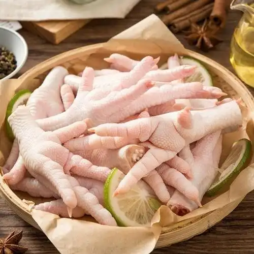 新鲜活杀鸡爪生鲜凤爪冷冻短鸡爪批发烧烤食材大号鸡爪4斤特价促销