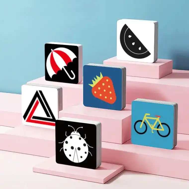 这套黑白闪卡真的太棒了!