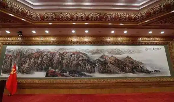 悬挂在人民大会堂的这56幅画,你见过吗?