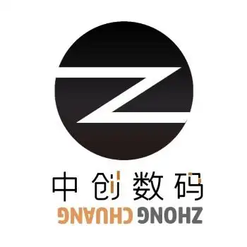 简约创意黑色橙色数码产品logo