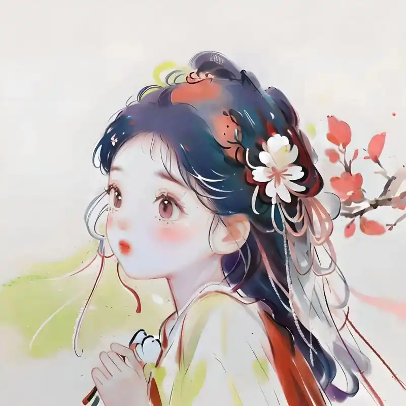 每朵花都有对应的花仙子|女生头像
