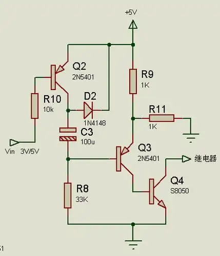 求助一个延时电路