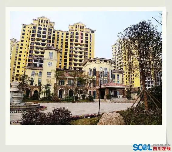 地中海蓝湾,300亩,4200户