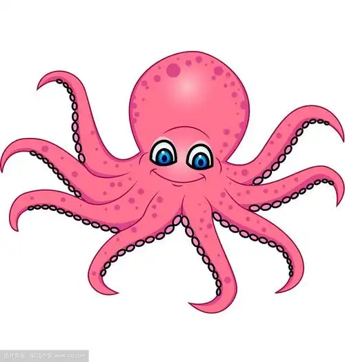 章鱼的卡通