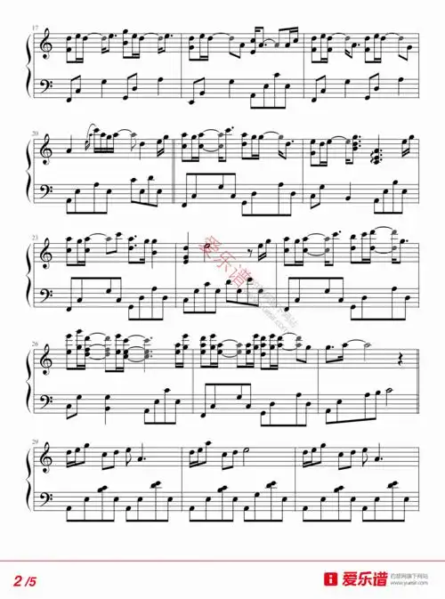 陈晓陈晓陈妍希你我钢琴谱吉他谱