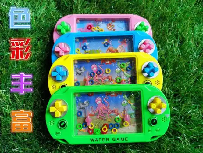 儿童水中套圈圈水机水里套圈游戏90后游戏机童年怀旧小玩具螃蟹套圈款