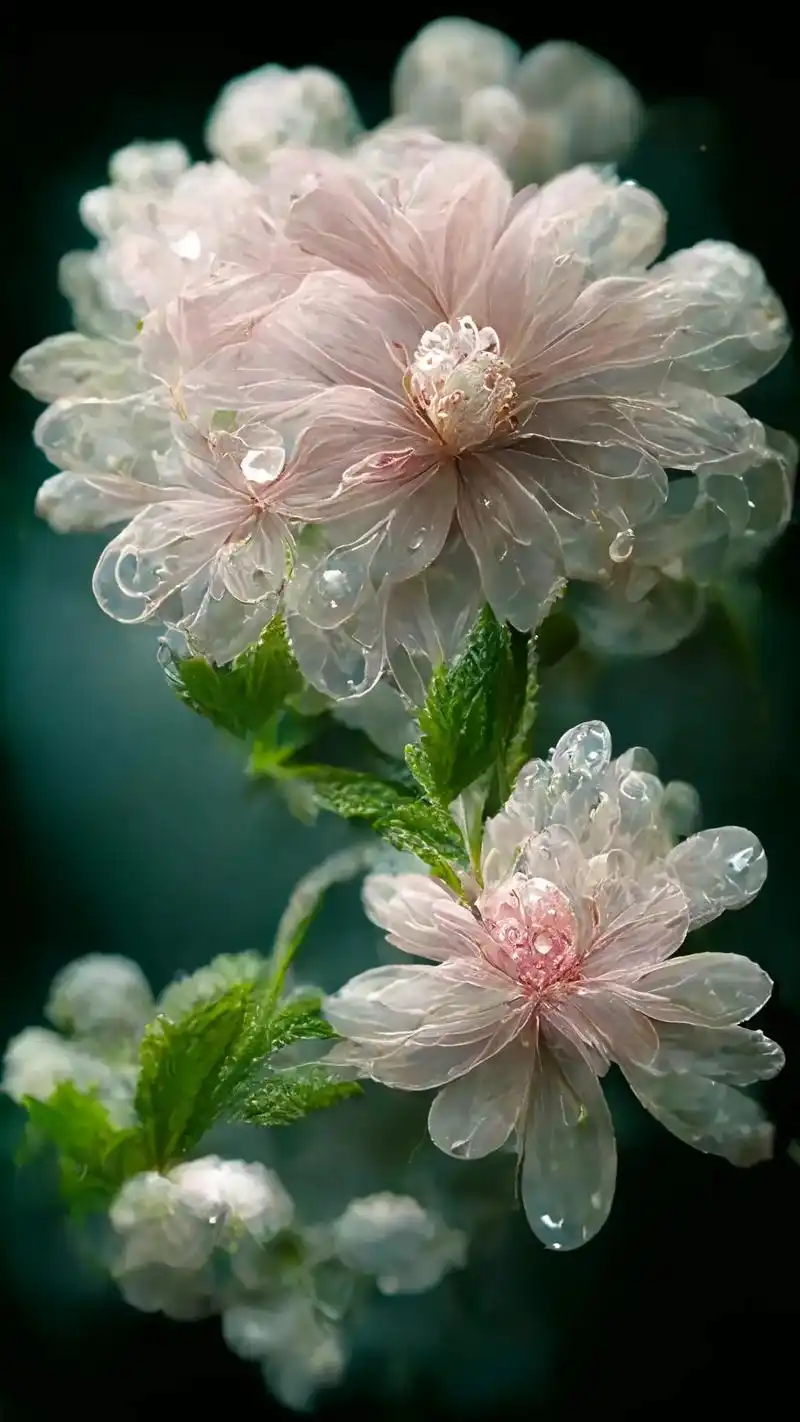 圣洁花.中国人不骗中国人,当你刷到这组唯美的圣洁花花,说明黎 - 抖音