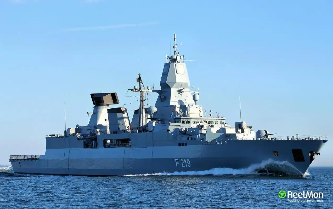 舰船欣赏:德国海军 f-124型护卫舰