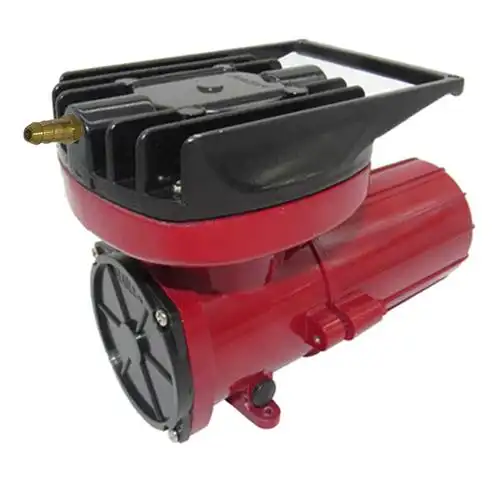 海利永磁空气压缩机aco00325w直流12v氧气气泵电瓶冲氧泵