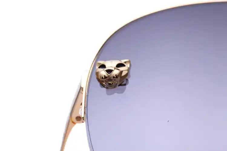 卡地亚豹子头系列太阳镜男女款经典飞行员墨镜韩雪郑凯明星同款眼镜ct