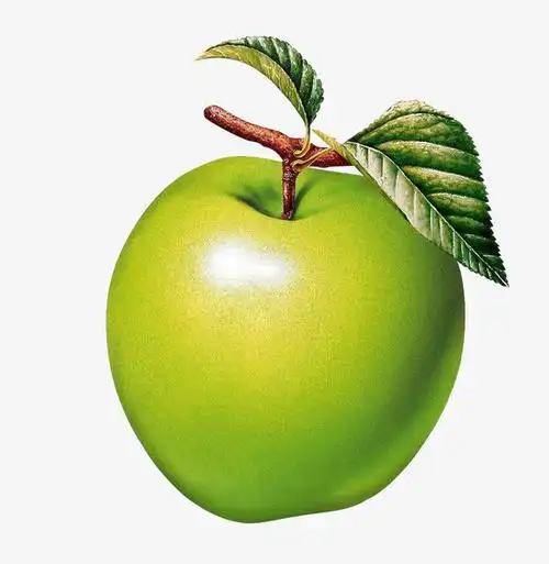 饱满青苹果免抠素材免费下载_觅元素51yuansu.com