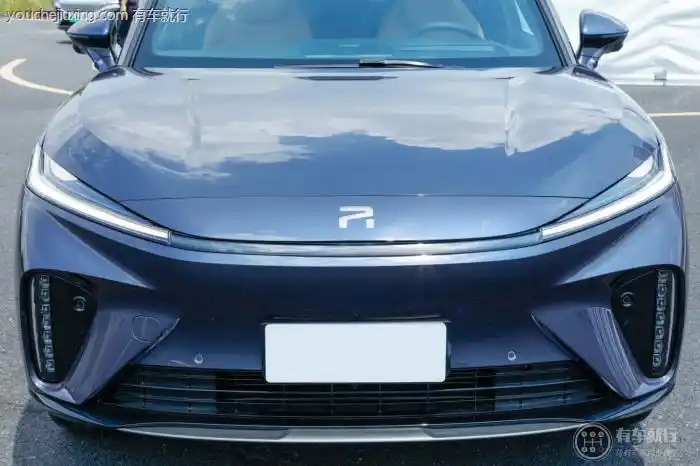 是上汽集团旗下新能源汽车品牌,其车标为字母"r"为主体;旗下代表车型