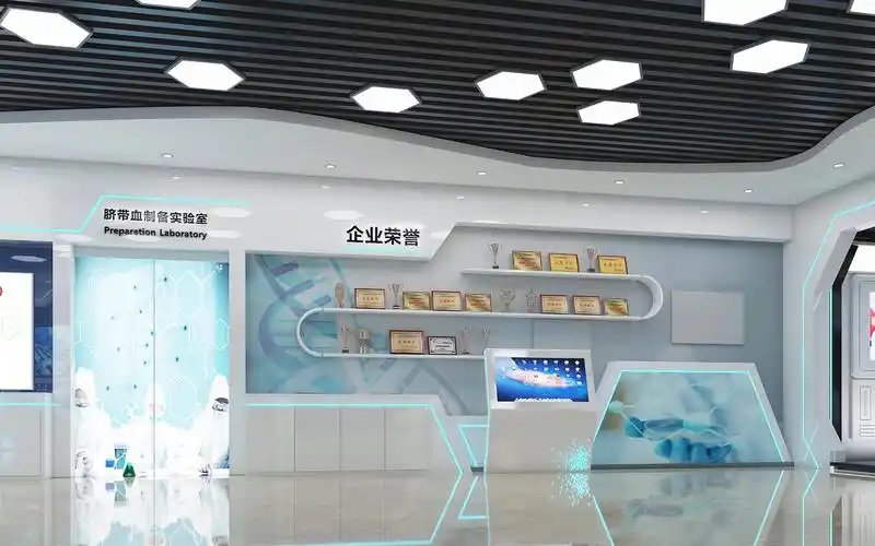 六种前台背景墙/logo墙制作样式-新闻动态-龙腾展厅展示设计公司