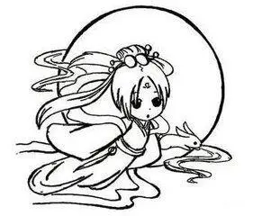 嫦娥怎么画嫦娥怎么画简单又漂亮