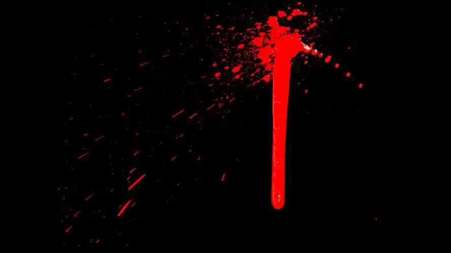 4k血液血滴特效带透明度通道视频ae模板视频特效素材