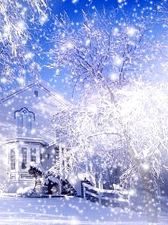 银白色的雪花动态图 浪漫风景本站是提供个人知识管理的网络存储空间