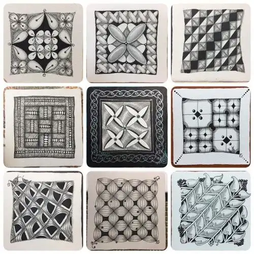 禅绕画深度游-木之慧31天primer i #zp1x24-31