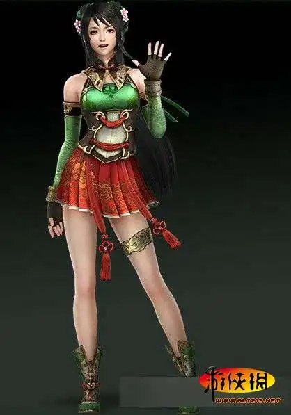 谁更胜一筹《真三国无双7》大乔关银屏战斗画面