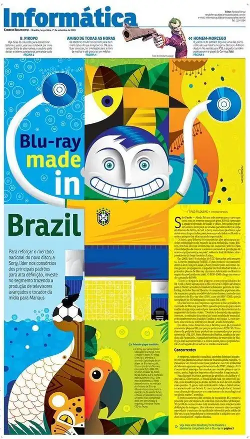 图文并茂的现代报纸排版设计欣赏 来自给力创意广告 - 微博