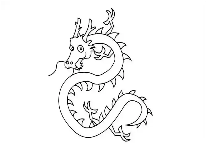 龙简笔画