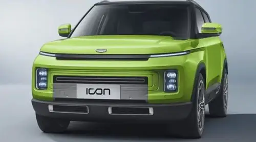 吉利icon最美suv开这车不用带口罩