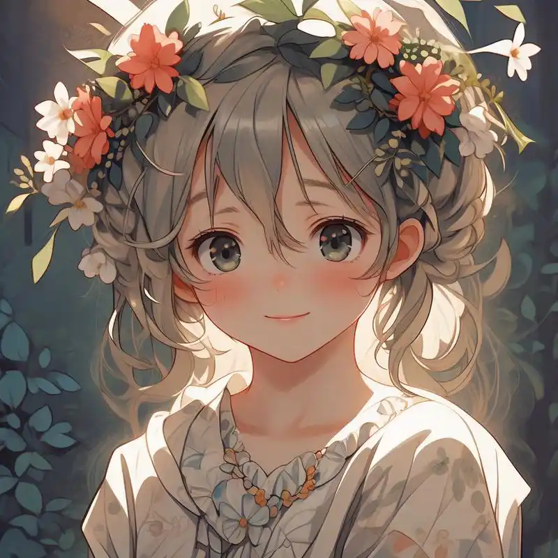 可爱小女孩卡通头像来啦95