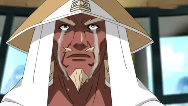 艾作为雷之国云隐村的四代目雷影,实力彪悍自然不用多说,火影迷都知道