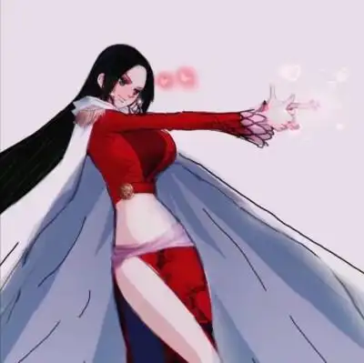 女帝路飞情侣头像一男一女