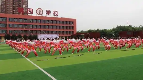 渭南桃园学校庆"六一"暨见贤节八种智能教育成果汇报演出(组图)