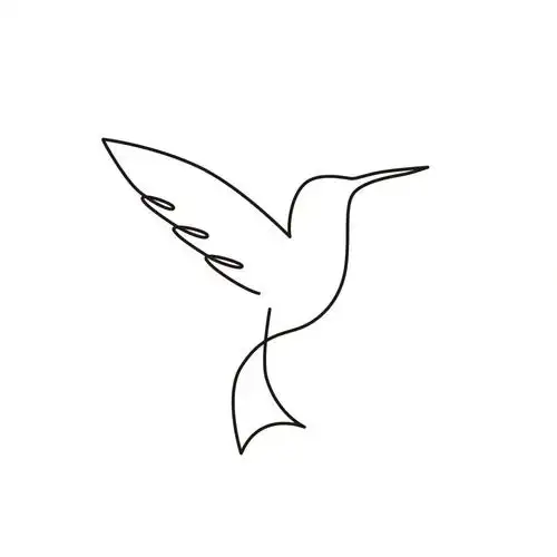 一笔画素材可自取