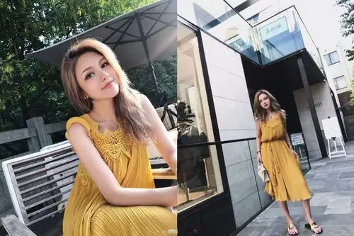 罗志祥女友周扬青正脸照曝光,大饼脸五五分身材,网友:真像selina