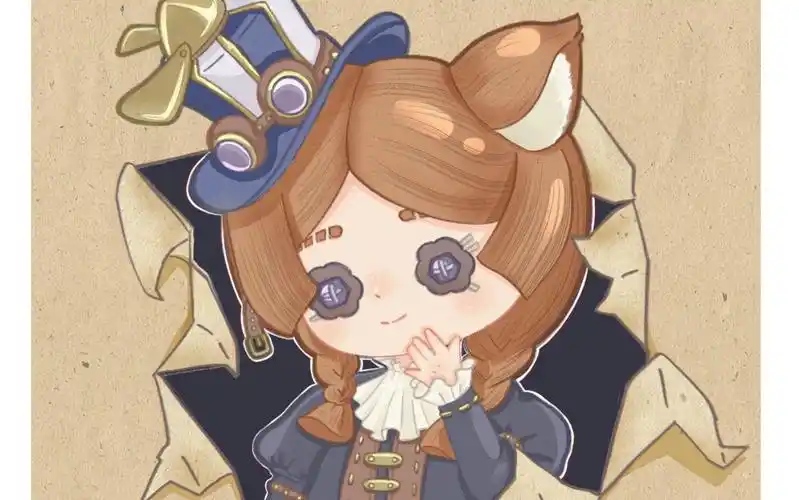 第五人格安妮头像绘画过程