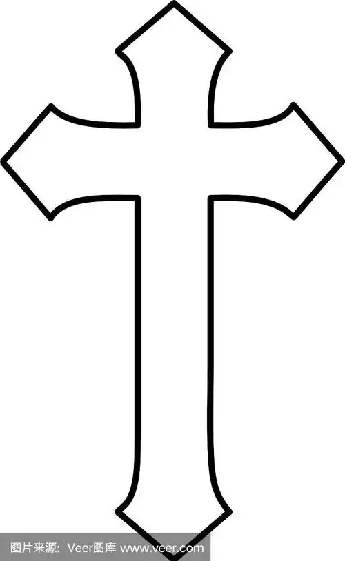 宗教十字架图标