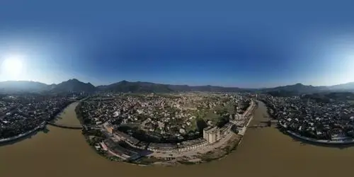 航拍镜头下的湖头你都认得吗