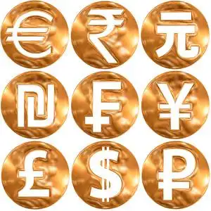 瑞士法郎标志世界货币符号照片