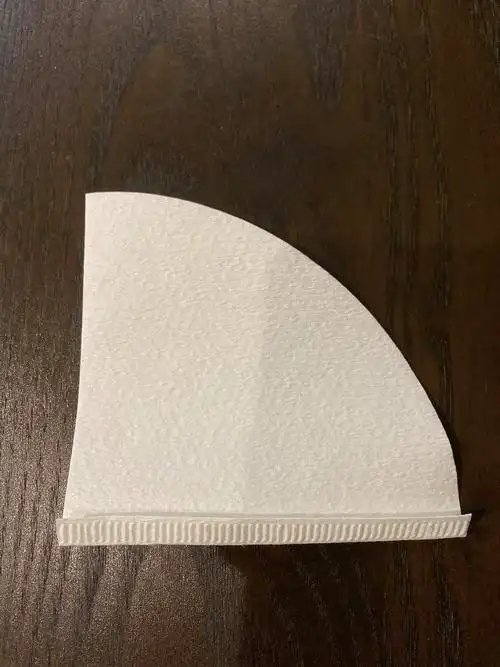 发现很多小伙伴都不会折滤纸来个教学贴