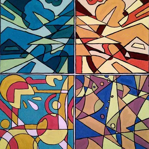 装饰画色彩 装饰画色彩构成