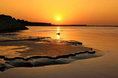 【荣耀10体验】黄河落日圆