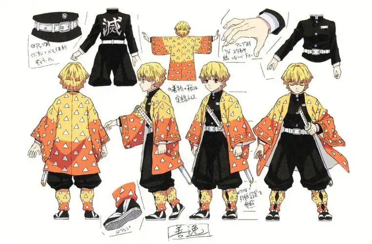 鬼灭之刃设定集善逸