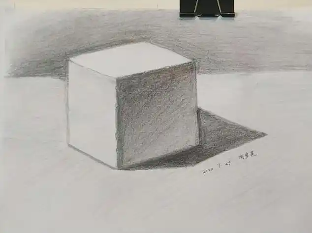 素描正方体图片素描正方体怎么画