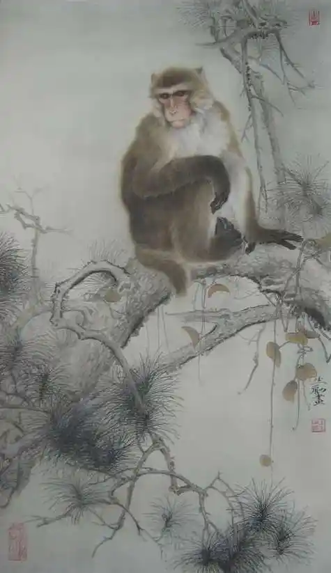 王申勇作品《猴》